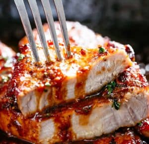 Honey Garlic Pork Chops